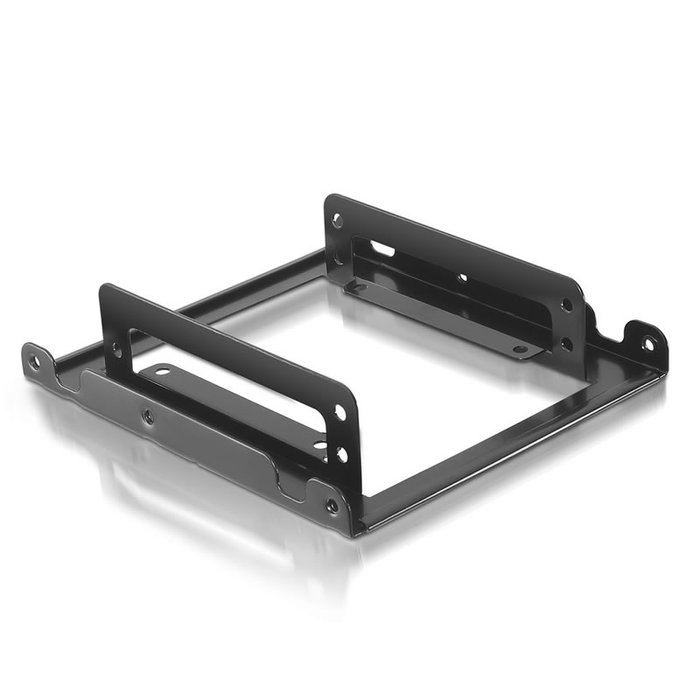 Aisens Adaptador Metálico 3.5 para 2 Discos Duros 2.5 o SSD Negro Aisens Adaptador Metálico 3.5 para 2 Discos Duros 2.5 o SSD Negro